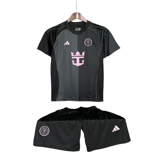Conjunto Inter Miami Preta 2025 Adidas