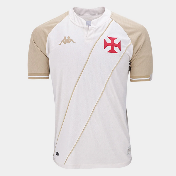 Camisa Vasco III 2024/25 Bege Kappa