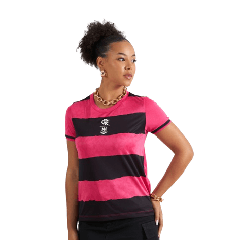 Camisa Flamengo Feminina Outubro Rosa 2024/25