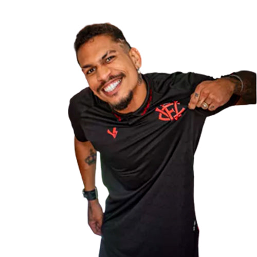 Camisa Vitória 3 Jogo 2023 Preta Volt