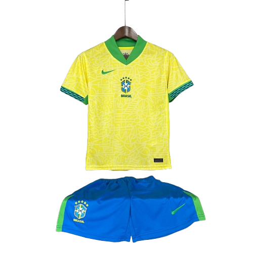 Conjunto Infantil Brasil Jogo I 2025 Nike