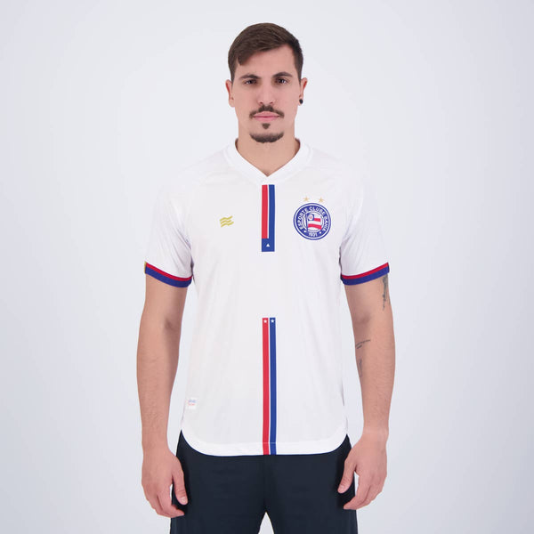 Camisa Bahia Jogo 1 2024 Sem Patrocinio Branca