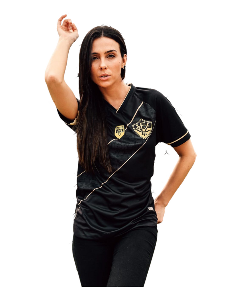 Camisa Vitória Feminina Edição Especial Campeão Brasileiro Série B 2023 Volt