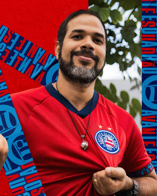 Camisa Sócio Bahia Esquadrão 2025 Masculina