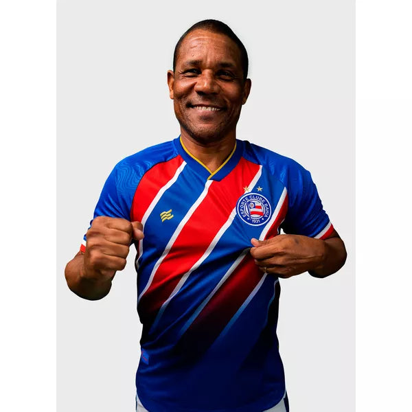 Camisa Masculina Jogo 2 2024 Sem Patrocinio Bahia Tricolor