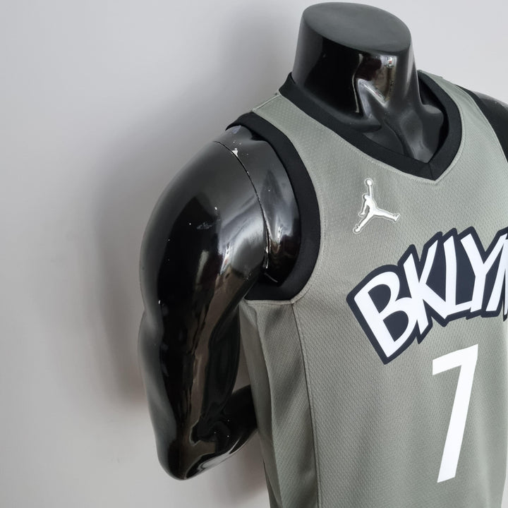 Regata NBA Brooklyn Nets - Durant #7 Grey - ResPeita Sports 