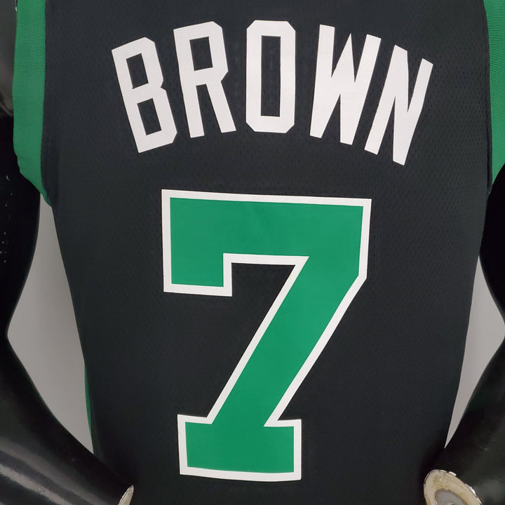 Regata NBA Boston Celtics - Jaylen Brown #7 Black - ResPeita Sports 