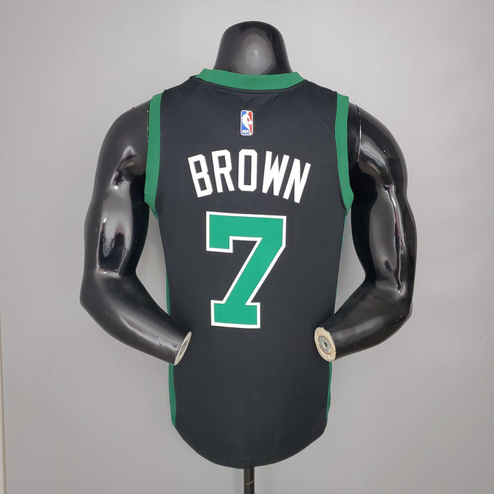 Regata NBA Boston Celtics - Jaylen Brown #7 Black - ResPeita Sports 