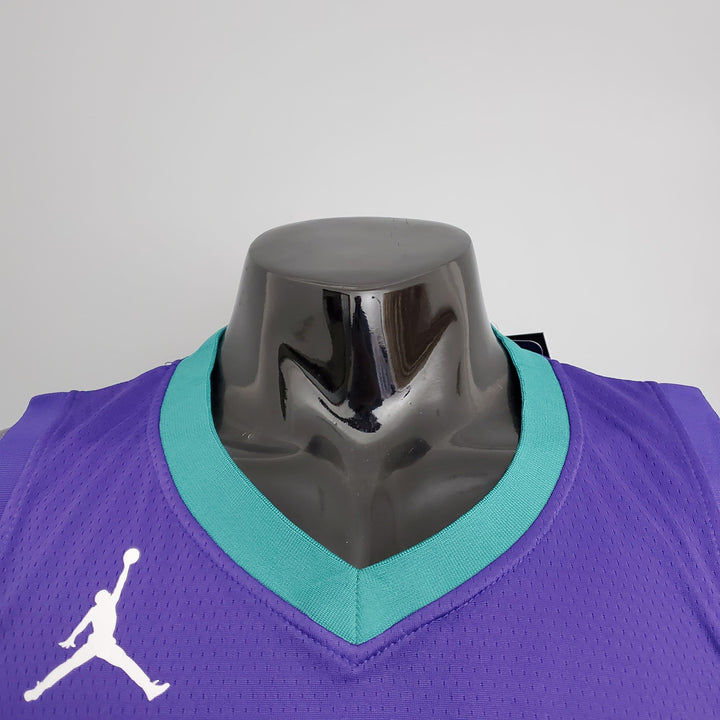 Regata NBA Charlotte Hornets - LaMello Ball #2 Purple - ResPeita Sports 