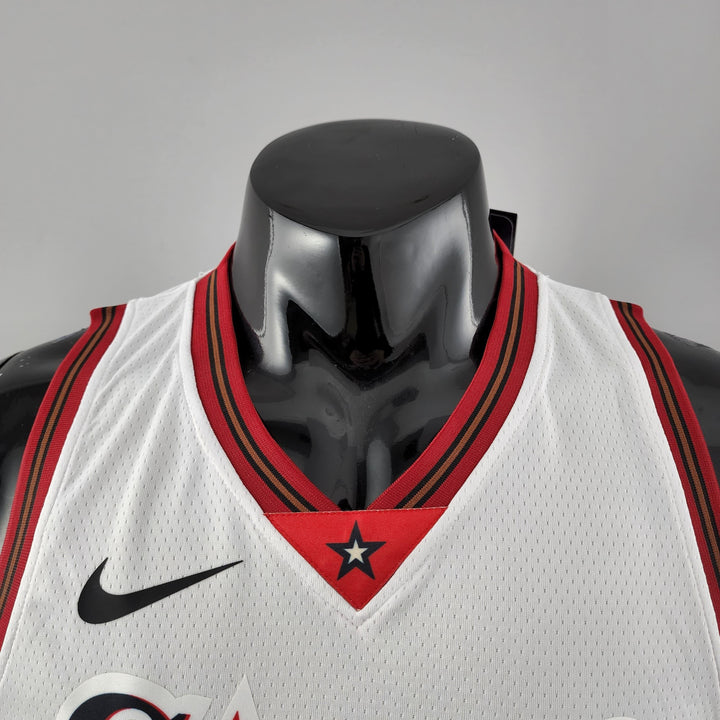 Regata NBA Philadelphia 76ers - Allen Iverson #3 White Retrô - ResPeita Sports 