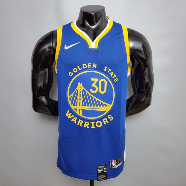Regata NBA Golden State Warriors - Stephen Curry #30 NCR Blue - ResPeita Sports 