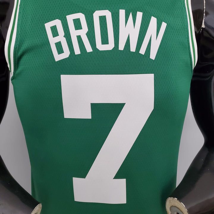 Regata NBA Boston Celtics - Jaylen Brown #7 Green - ResPeita Sports 