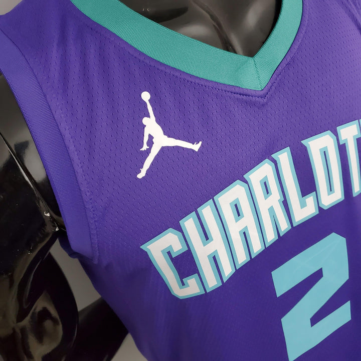 Regata NBA Charlotte Hornets - LaMello Ball #2 Purple - ResPeita Sports 