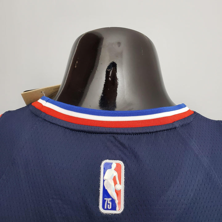 Regata NBA Philadelphia 76ers - Joel Embiid #21 Royal Blue - ResPeita Sports 