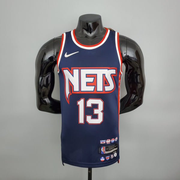 Regata NBA Brooklyn Nets - Harden #13 City Edition Royal Blue