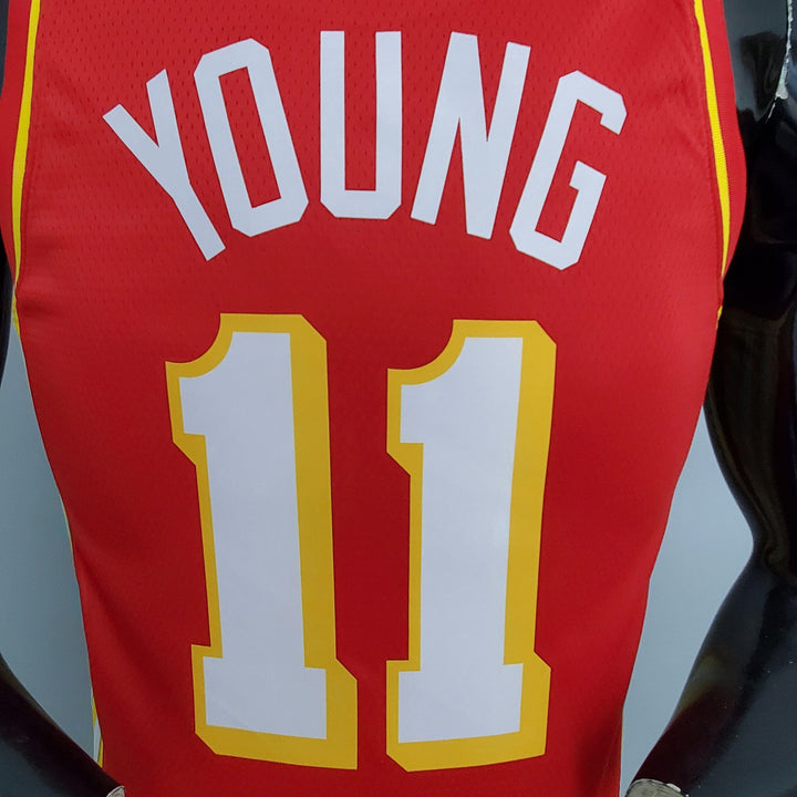 Regata NBA Atlanta Hawks - Trae Young #11 Red - ResPeita Sports 