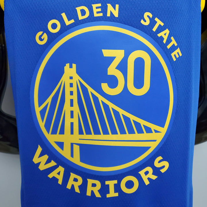 Regata NBA Golden State Warriors - Stephen Curry #30 NCR Blue - ResPeita Sports 