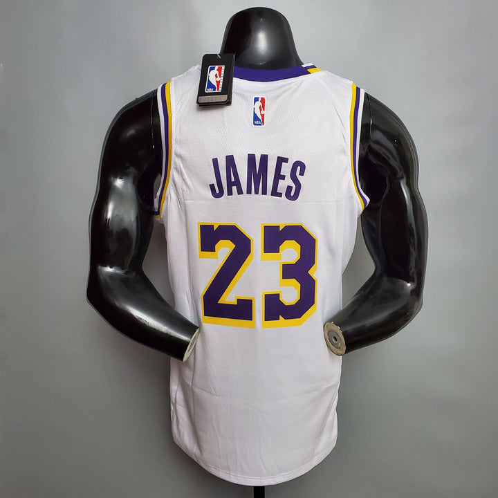 Regata NBA Los Angeles Lakers - LeBron James #23 NCR White - ResPeita Sports 