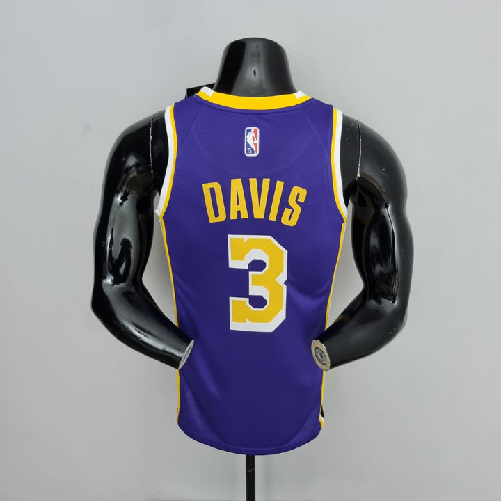 Regata NBA Los Angeles Lakers - Anthony Davis #3 Purple - ResPeita Sports 