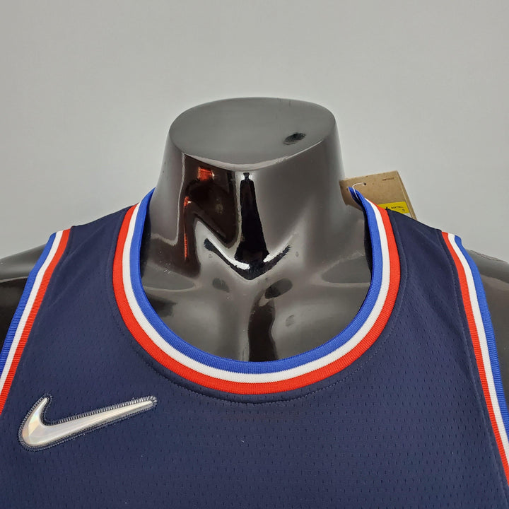 Regata NBA Philadelphia 76ers - Joel Embiid #21 Royal Blue - ResPeita Sports 