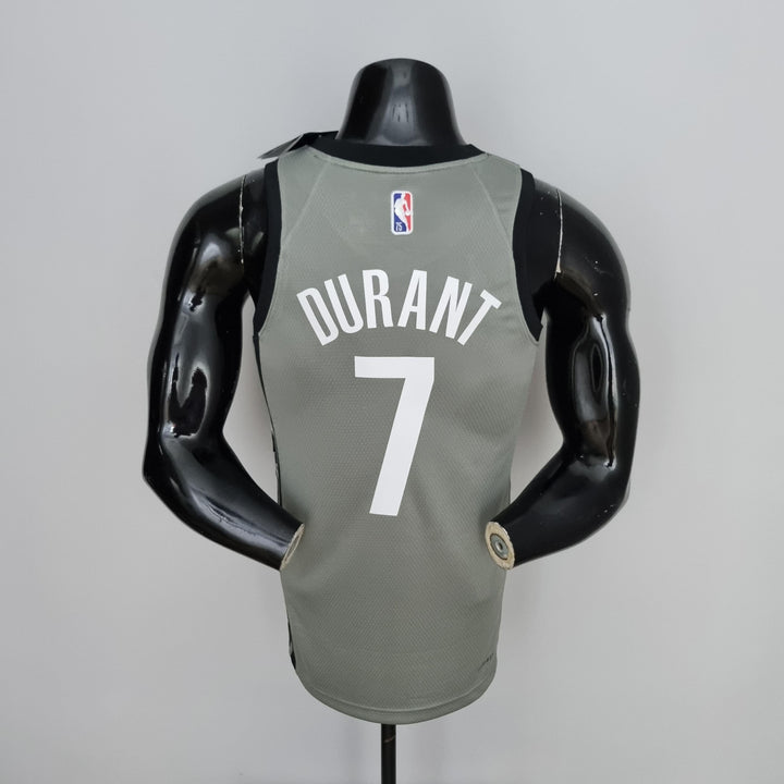 Regata NBA Brooklyn Nets - Durant #7 Grey - ResPeita Sports 