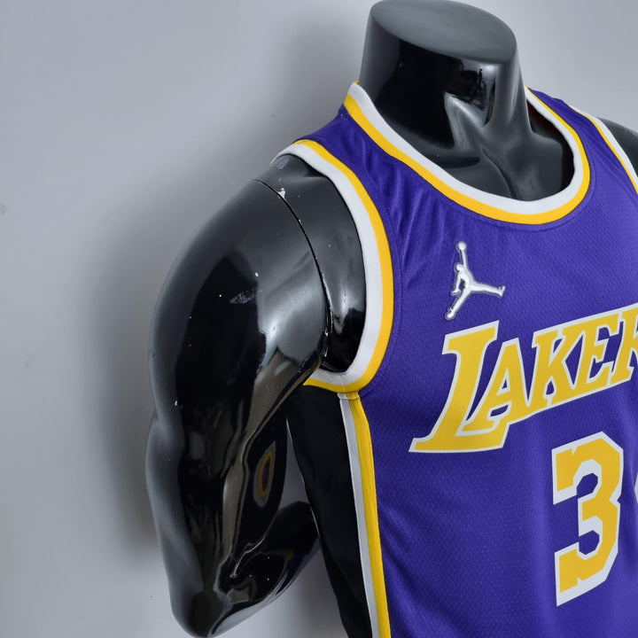Regata NBA Los Angeles Lakers - Anthony Davis #3 Purple - ResPeita Sports 