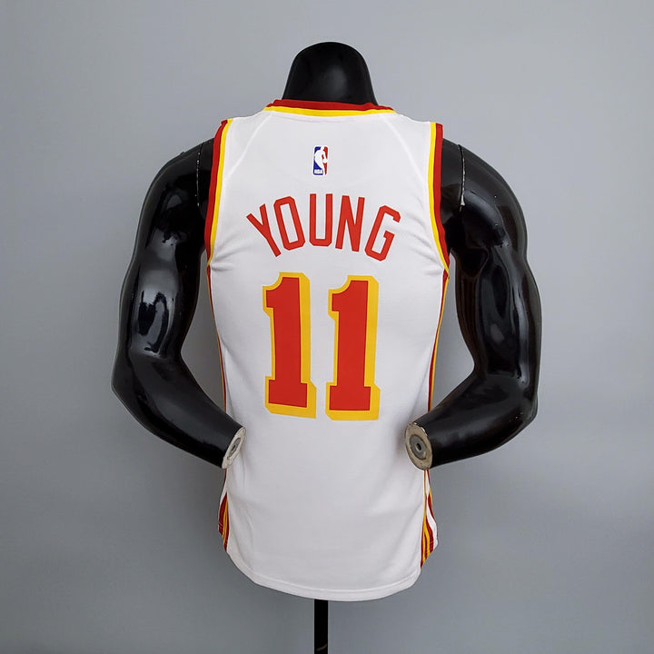 Regata NBA Atlanta Hawks - Trae Young #11 White - ResPeita Sports 